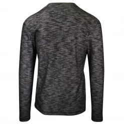GUESS Men's Dunston Henley L/S T-Shirt (Retail $39.99) S01