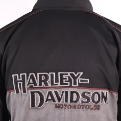 Harley-Davidson Men's Iron Block Two Tone S/S Woven Shirt (S26)