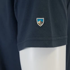 Kuhl Men's Pirate Blue Bravado Born In The Wild S/S T-Shirt