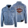 Harley-Davidson Men's Blue Denim Jacket