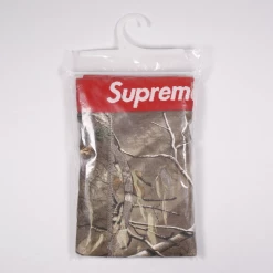 Mens Supreme Men's 100% Authentic Single Pack Camo Boxer Briefs