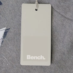 Bench Men's Grey Old School Printed Pullover Hoodie (Size Small) Mens