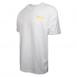 RVCA Men's White Tarot Card Relaxed Fit S/S T-Shirt (S20)