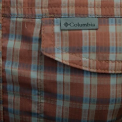 Columbia Women's Cedar Blush Plaid Silver Ridge Lite L/S Shirt 648