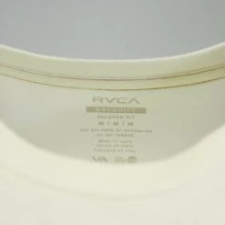 RVCA Men's Cream Sincerely Yours The Balance Of Opposites S/S T-Shirt (S05)