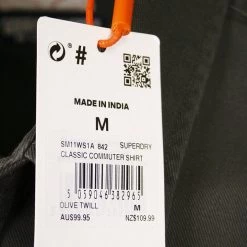 Superdry Men's Classic Twill Commuter L/S Woven Shirt 26 Superdry Men's Classic Twill Commuter L/S Woven Shirt