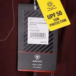 Cavenders Men's Ariat Venttek Outbound S/S Woven Shirt (Retail $56.95) 42 Cavenders Men's Ariat Venttek Outbound S/S Woven Shirt (Retail $56.95)