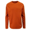 Mens Eddie Bauer Men's Adobe Orange Wildriver Thermal Crew Neck L/S T-Shirt (S02)