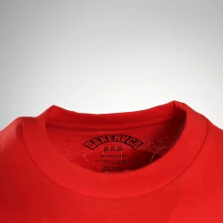 RVCA Men's Red BAKERVCA Circle Relaxed Fit S/S T-Shirt (S09)