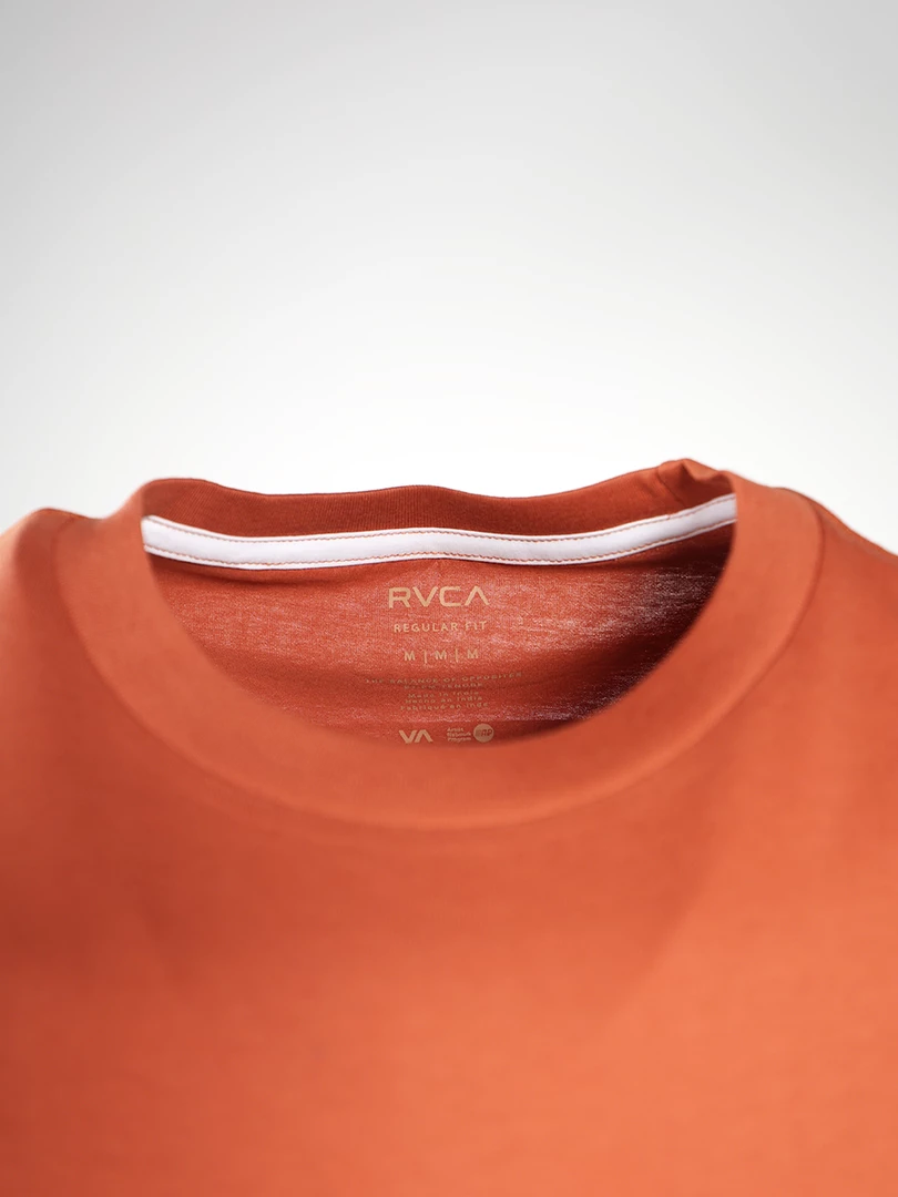 RVCA Men's Orange VA Box Regular Fit S/S T-Shirt (S01) 8 RVCA Men's Orange VA Box Regular Fit S/S T-Shirt (S01)