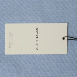 Scotch & Soda Men's Light Blue L/S Dress Shirt (S04) Mens