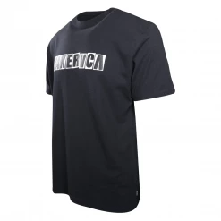 RVCA Men's Black Ransom BAKERVCA Relaxed Fit S/S T-Shirt (S07)