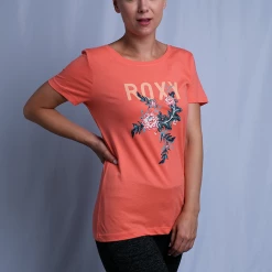 Roxy Women's Floral Round Neck S/S T-Shirt (S05) 24 Roxy Women's Floral Round Neck S/S T-Shirt (S05)