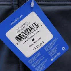 Columbia Men’s Graphite Ascender Water Resistant Softshell Zip Up Jacket