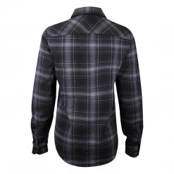 Harley-Davidson Women's Black Blue Plaid L/S Woven Shirt