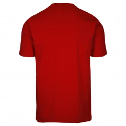 FILA Men's Red With Shoulder Pad & Logo S/S T-Shirt (170)
