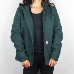 Carhartt Women's Fog Green Full Swing Caldwell Jacket (S01B)