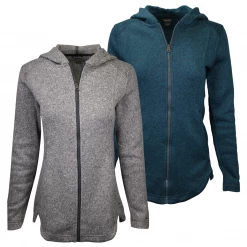 Womens Eddie Bauer Women's Fleece Full Zip Hoodie (S01)