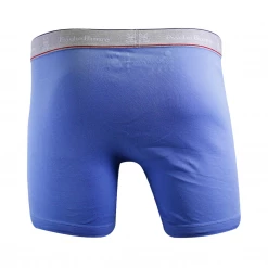 Mens Psycho Bunny Men's 3 Pack Grey Band Light Blue Boxer Briefs (S06)