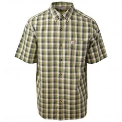 Carhartt Men's S01 Box Plaid S/S Woven Shirt (Retail $40)