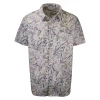 Columbia Men's White Color Trees Rapid Rivers II Printed S/S Shirt (104) (Size M)