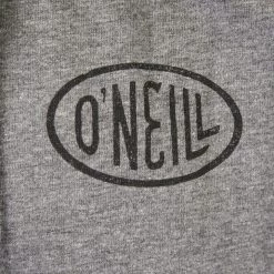 O'Neill Men's Heather Grey Light Weight L/S Pullover Hoodie