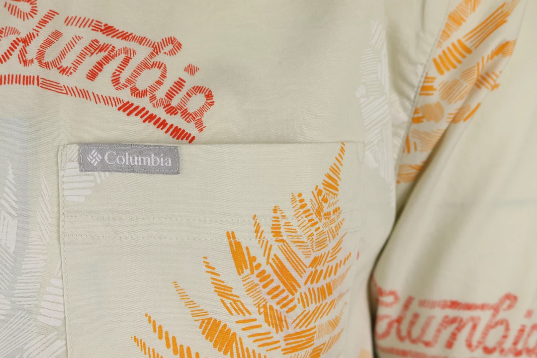 Columbia Men's Ivory Hatch Rapid Rivers S/S Woven Shirt (191) 6 Columbia Men's Ivory Hatch Rapid Rivers S/S Woven Shirt (191)