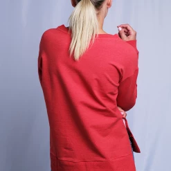 Roxy Women's Heather Strawberry Red Est 1990 Pull Over L/S Sweater (S06) T-Shirts 18 Roxy Women's Heather Strawberry Red Est 1990 Pull Over L/S Sweater (S06) T-Shirts