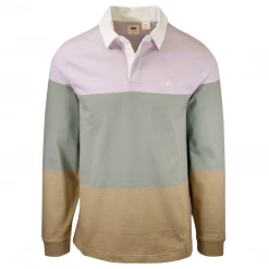 Levi's Men's Relaxed Fit Three Tone L/S Polo Shirt