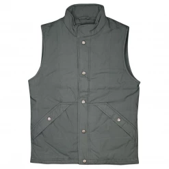 Abercrombie & Fitch Men's Green Fleece Lined Vest (Retail $130) Size XS