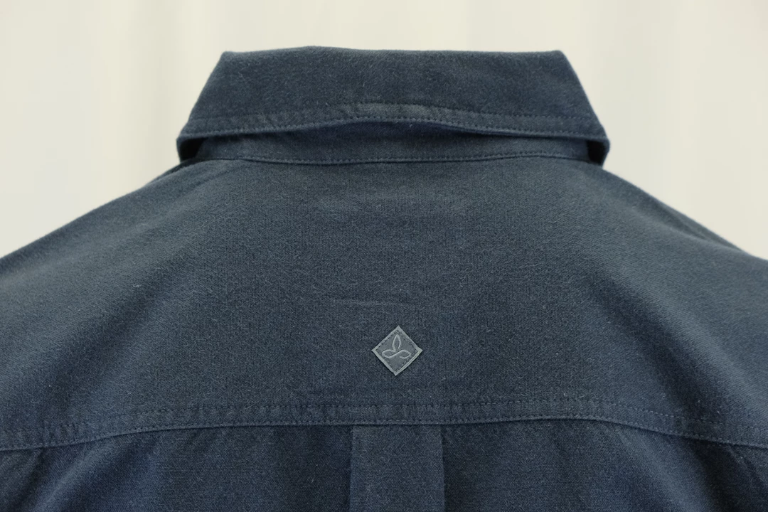 Spotted Clothing PrAna Men's Solid Dark Blue L/S Woven Shirt (S06) 7 Spotted Clothing PrAna Men's Solid Dark Blue L/S Woven Shirt (S06)