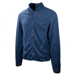 Quechua Men's Mars Red 3 In 1 Fleece Lined Canvas Full Zip Jacket