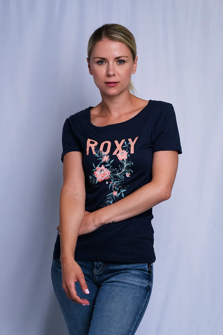 Roxy Women's Floral Round Neck S/S T-Shirt (S05) 8 Roxy Women's Floral Round Neck S/S T-Shirt (S05)