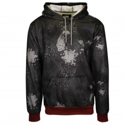 Mens Ecko Unltd. Men's Grey String Camo Pull Over Hoodie (S07) (Size M)