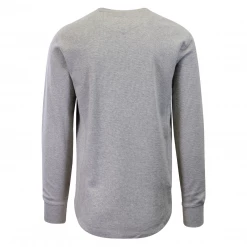 Eddie Bauer Men's HTH Grey Wildriver Thermal Crew Neck L/S T-Shirt (S03) Mens