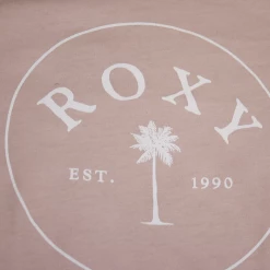 Kids Roxy Girl's Pastel Pink Palm Tree S/S T-Shirt (S03)