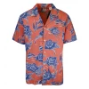 Levi's Men's Peach Blue Floral S/S Woven Shirt (Retail $54.50) S06