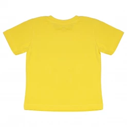 Hugo Boss Kid's Yellow Dotted Text S/S T-Shirt (S13) 12 Months T-Shirts