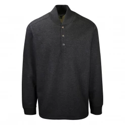 Mens Eddie Bauer Men's Sherpa-Lined Thermal Henley L/S T-Shirt (Retail $90)