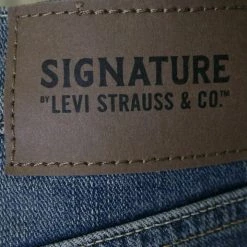 Levi Strauss & Co. Men's Blue Athletic Premium Flex Denim Jeans (S67)