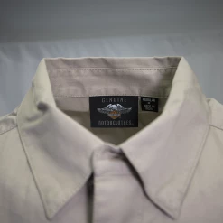 Harley-Davidson Men's Khaki Sport Lines S/S Woven Shirt (S17)