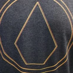 Volcom Men's Heather Black Pinner HTH S/S T-Shirts (S12)