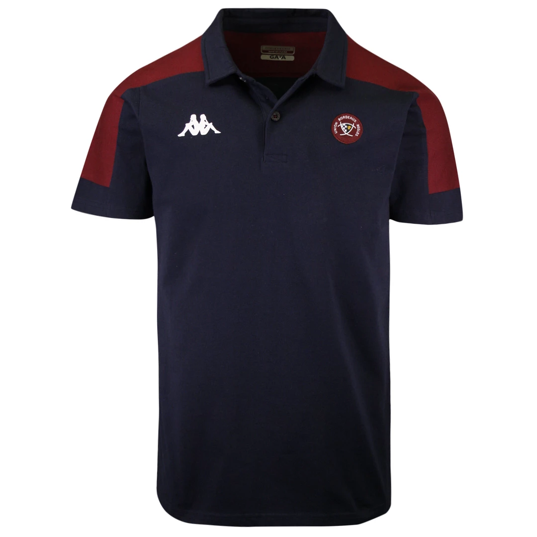 Mens Kappa Men's Slim Fit Balla Union Bordeaux Begles S/S Polo Shirt 15 Mens Kappa Men's Slim Fit Balla Union Bordeaux Begles S/S Polo Shirt