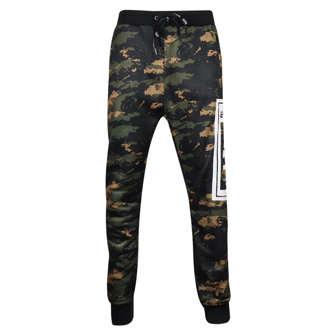 Mens Ecko Unltd. Men's Green Tan Snakes In The Grass Camo Track Pants (Size XL) 3 Mens Ecko Unltd. Men's Green Tan Snakes In The Grass Camo Track Pants (Size XL)