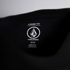 Volcom Men's Black Stone Company Loose Fit S/S T-Shirt (S19)
