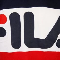FILA Men's Classic Navy White Red Vialli S/S Tee (Size XS)