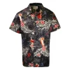 Mens Joe Browns Men's Tropical Palm Leaves S/S Woven Shirt