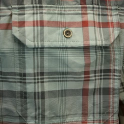 Spotted Clothing PrAna Men's Tower Grey Maroon Plaid S/S Woven Shirt (S19)