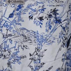 Columbia Men's Light Blue Trees Rapid Rivers II Printed S/S Shirt (401) Size 2XL