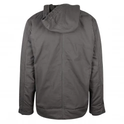 Mens Carhartt Men's Gravel Washed Duck Sherpa-Lined Utitlity Jacket (S06)